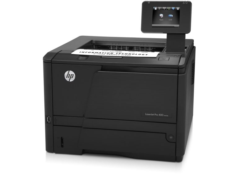 Как подключить принтер hp laserjet pro 400 m401dn к компьютеру