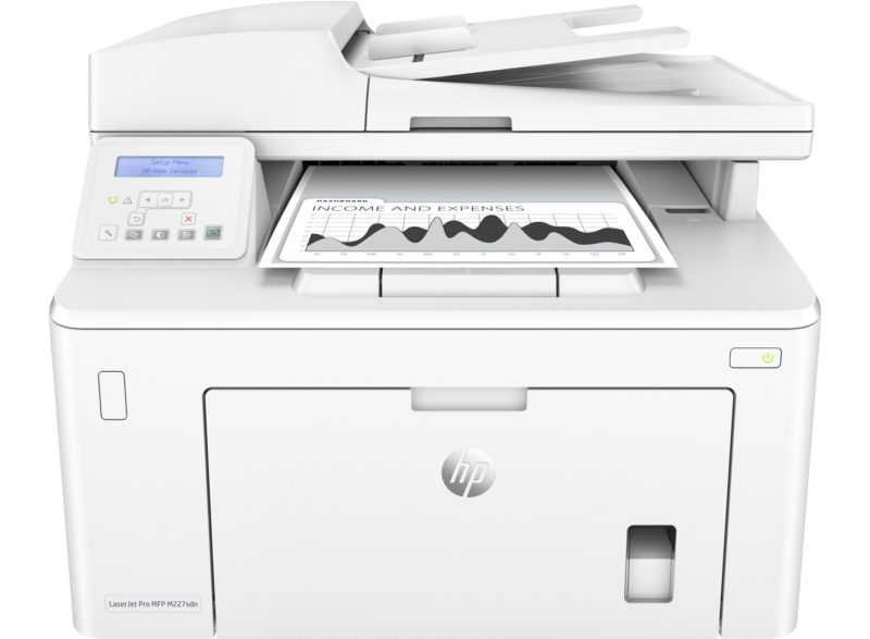 Как сканировать на принтере laserjet pro mfp m227sdn