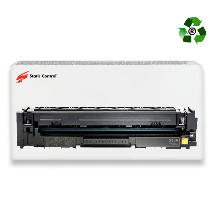 Recycled OEM toner cartridge HP 216A Yellow (W2412A)