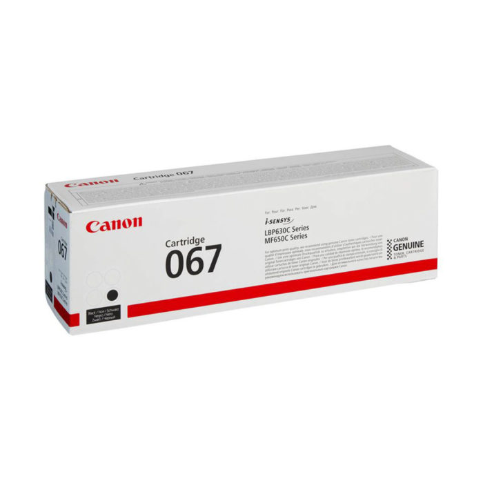 OEM toner cartridge Canon 067 Black