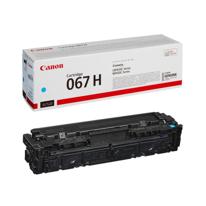 OEM toner cartridge Canon 067H Cyan