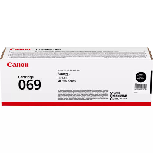 OEM toner cartridge Canon 069 Black