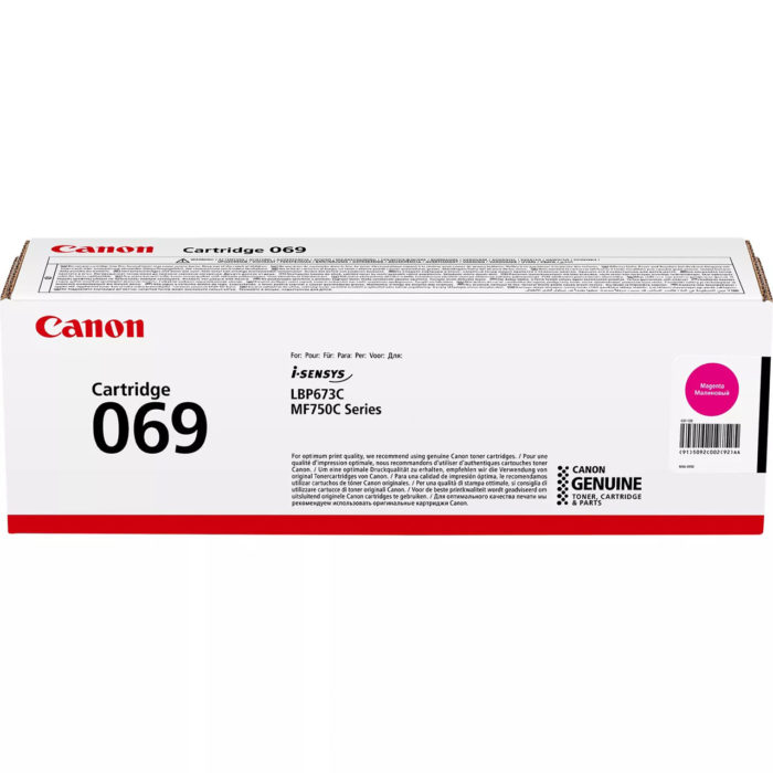 OEM toner cartridge Canon 069 Magenta