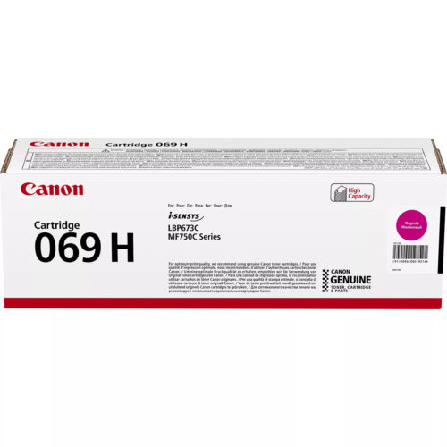 OEM toner cartridge Canon 069H Magenta