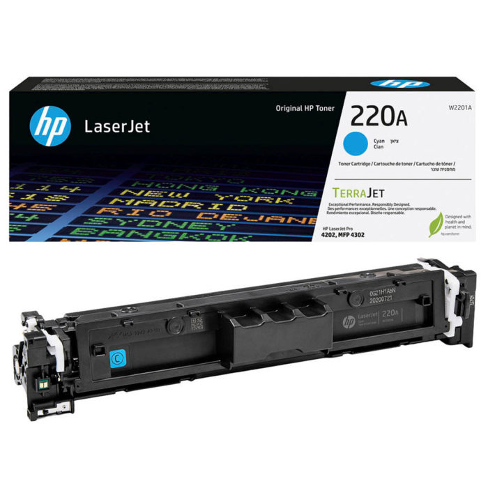 OEM toner cartridge HP 220A Cyan (W2201A)