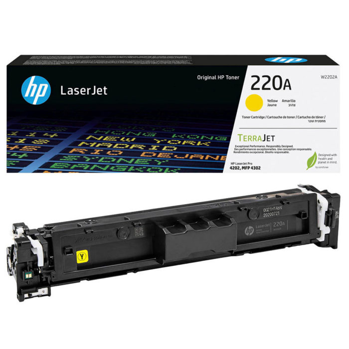 OEM toner cartridge HP 220A Yellow (W2202A)