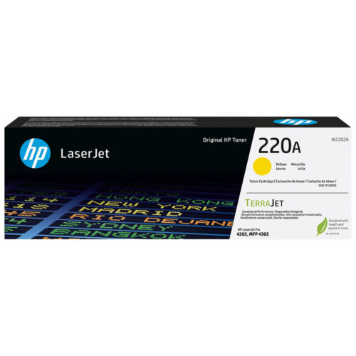 OEM toner cartridge HP 220A Yellow (W2202A)