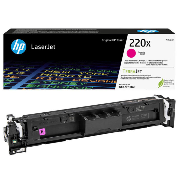 OEM toner cartridge HP 220X Magenta (W2203X)