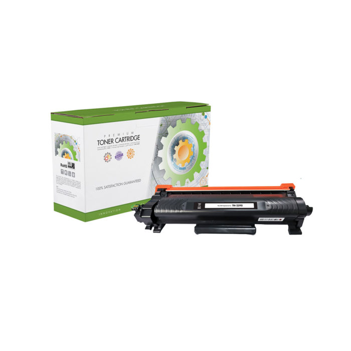 Static Control® toner cartridge replacement for Brother TN2590