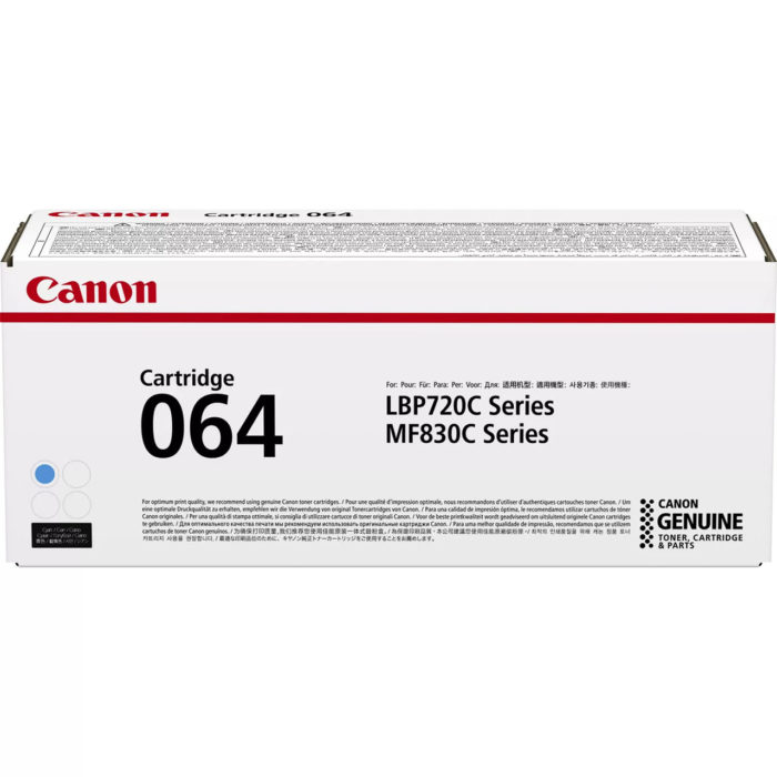 OEM toner cartridge Canon 064 Cyan