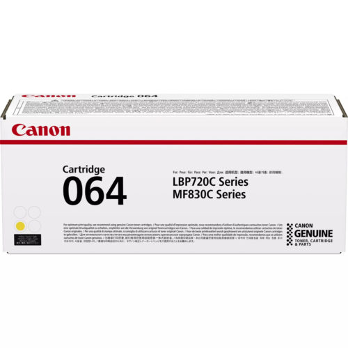 OEM toner cartridge Canon 064 Yellow