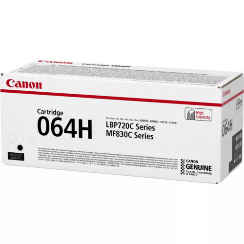 OEM toner cartridge Canon 064H Black