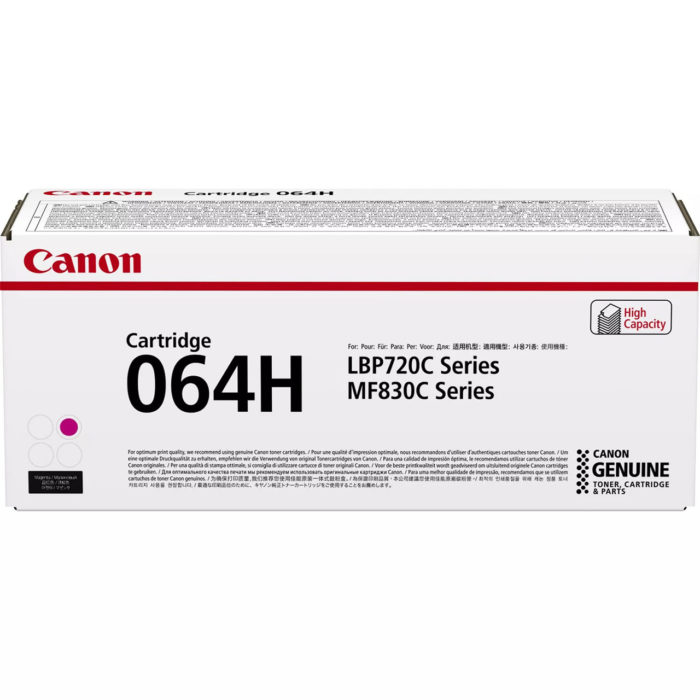 OEM toner cartridge Canon 064H Magenta