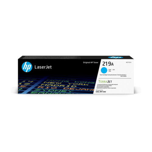 OEM toner cartridge HP 219A Cyan (W2191A)