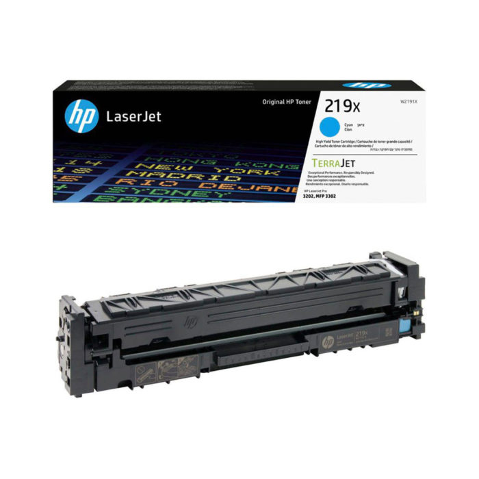 OEM toner cartridge HP 219X Cyan (W2191X)