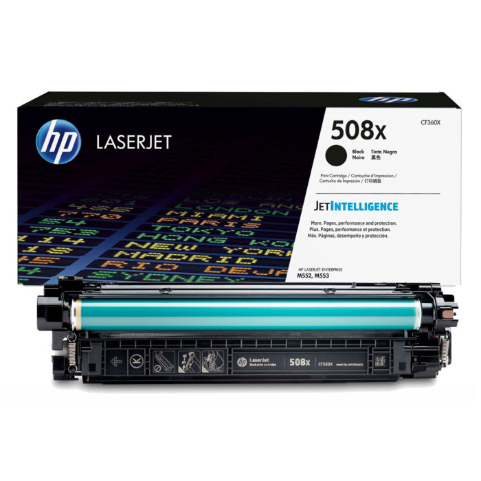 OEM toner cartridge HP 508X Black (CF360X)