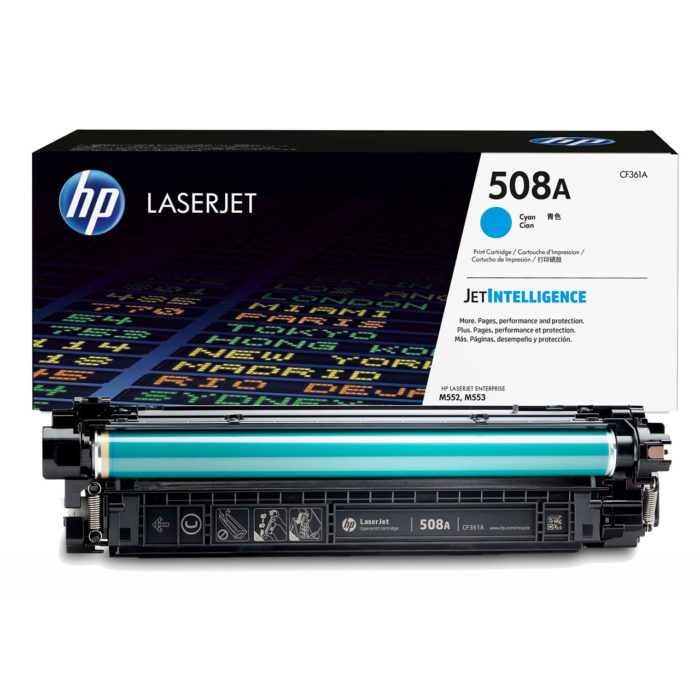 OEM toner cartridge HP 508A Cyan (CF361A)