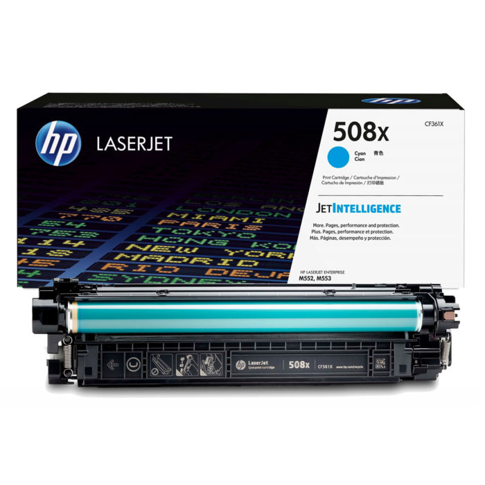 OEM toner cartridge HP 508X Cyan (CF361X)