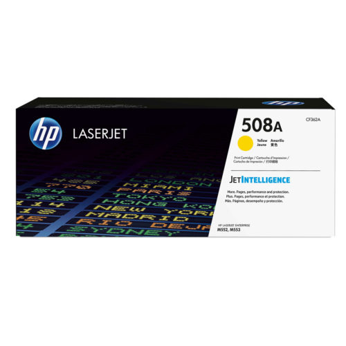 OEM toner cartridge HP 508A Yellow (CF362A)