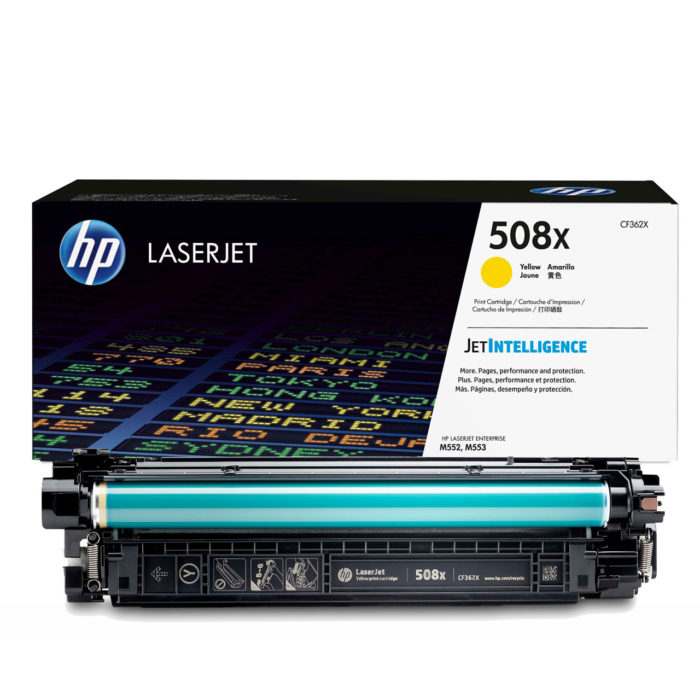 OEM toner cartridge HP 508X Yellow (CF362X)