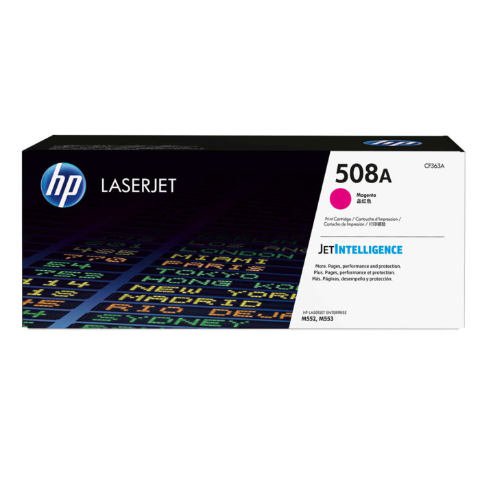 OEM toner cartridge HP 508A Magenta (CF363A)