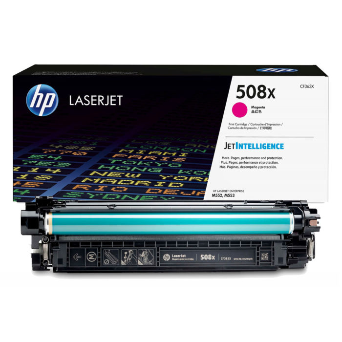 OEM toner cartridge HP 508X Magenta (CF363X)