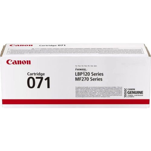 OEM toner cartridge Canon 071