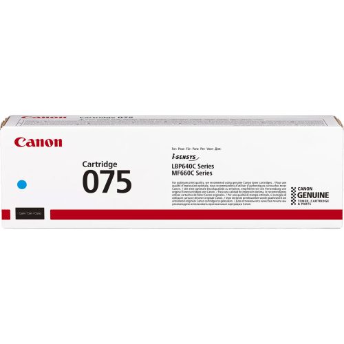 OEM toner cartridge Canon 075 Cyan